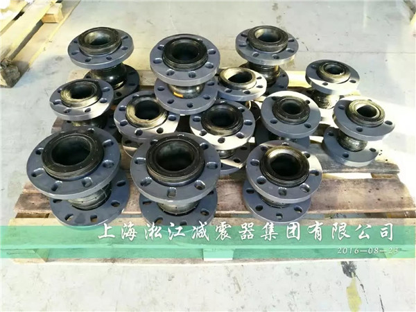8月24号PVC法兰耐酸碱双球橡胶软接头发货 PVC法兰耐酸碱双球橡胶软接头