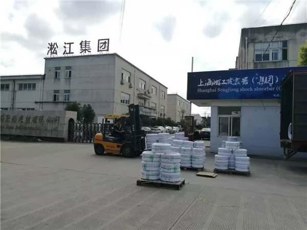 大口径单球体耐酸碱橡胶软接头应用于泰兴滨江污水处理厂