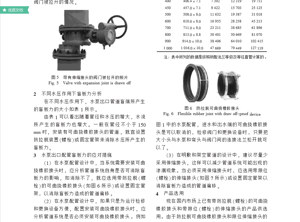 橡胶接头设置在哪里