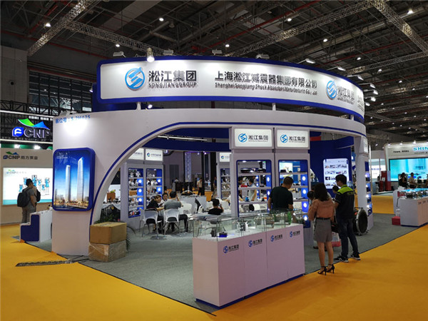「2019」橡胶软连接专业厂家再次参加上海国际泵管阀展·淞江集团